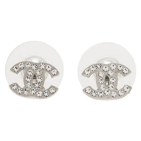 chanel earings cc|Chanel cc earrings price list.